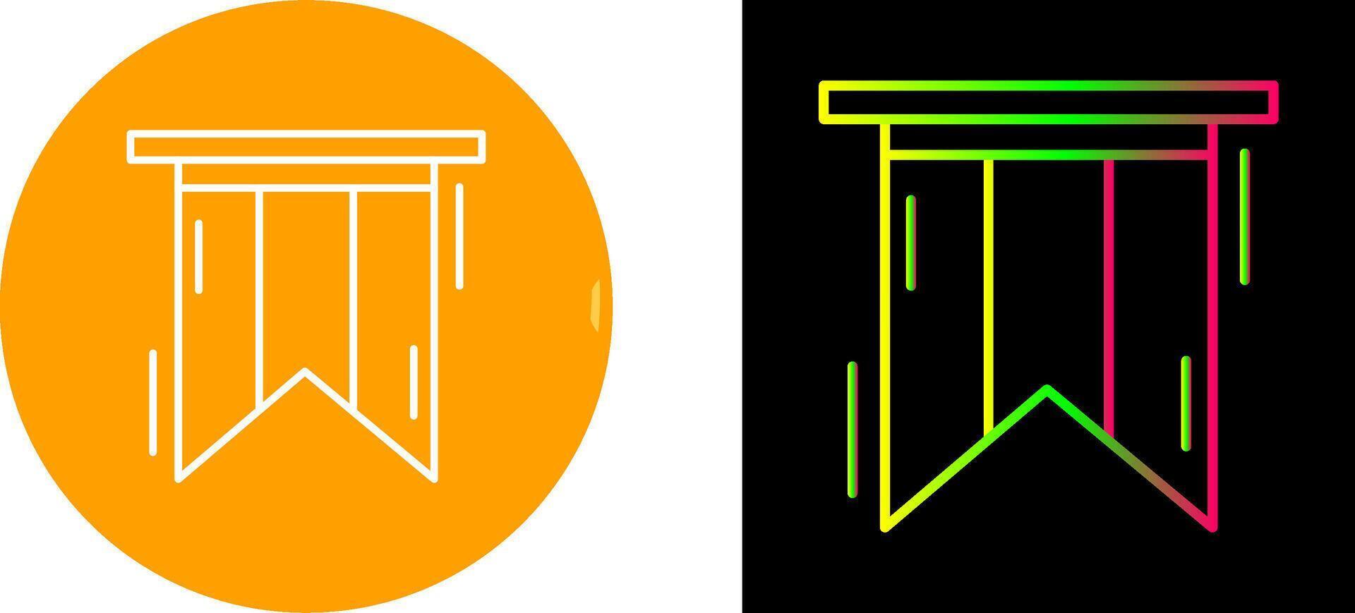 Bookmark Icon Design vector