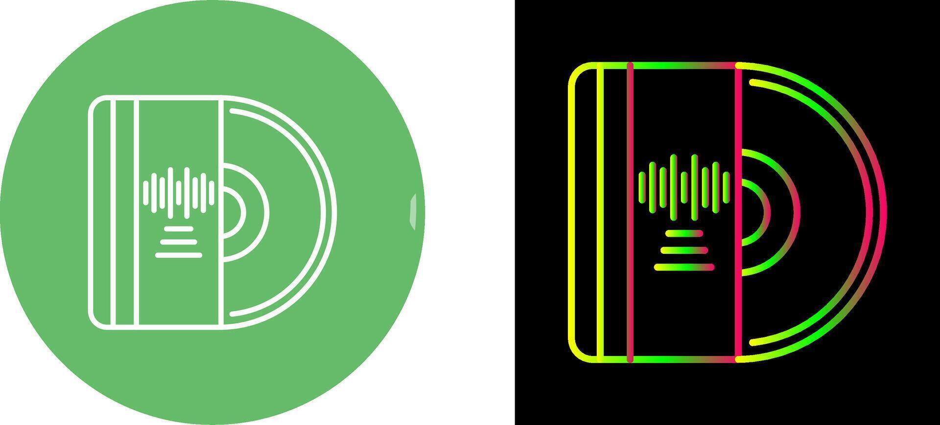 Vinyl Icon Design vector