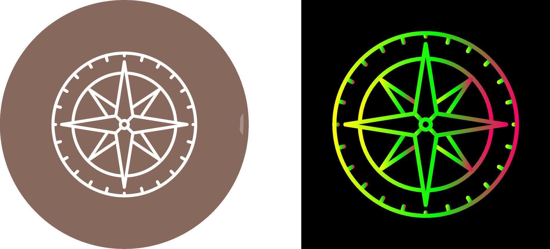 Compass Icon Design vector
