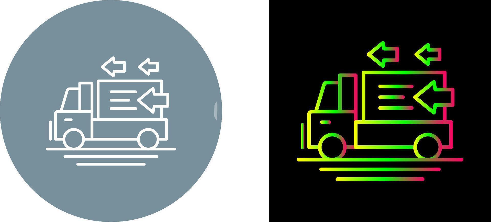 Order Return Icon Design vector