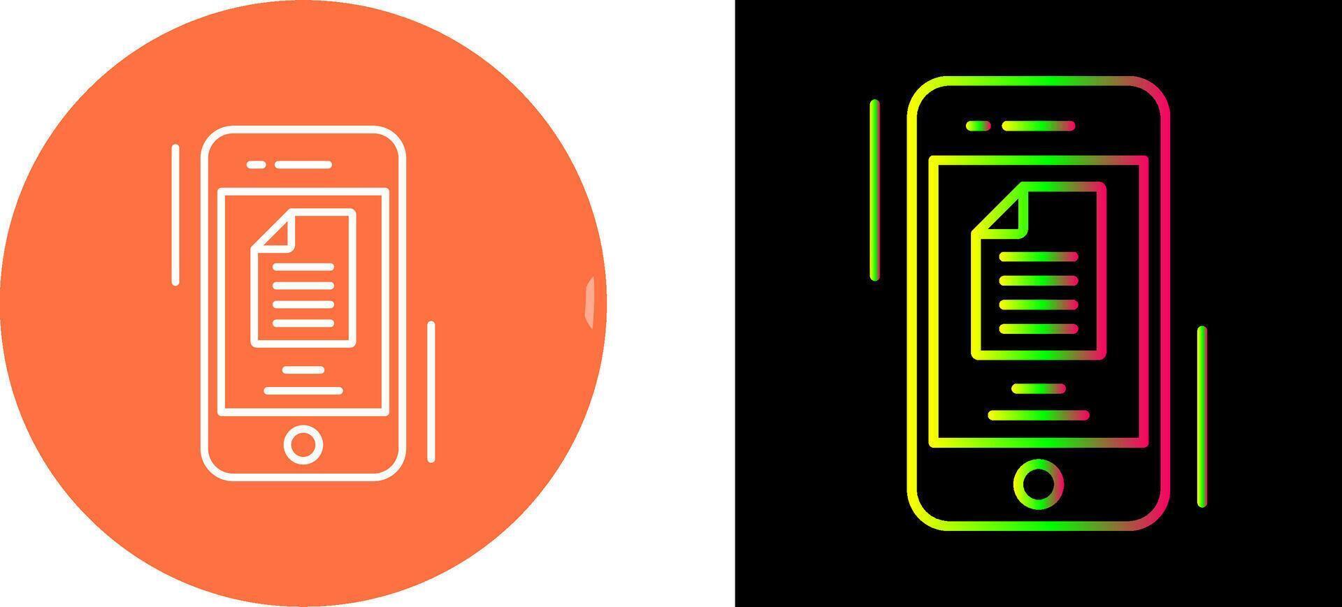 Note Icon Design vector