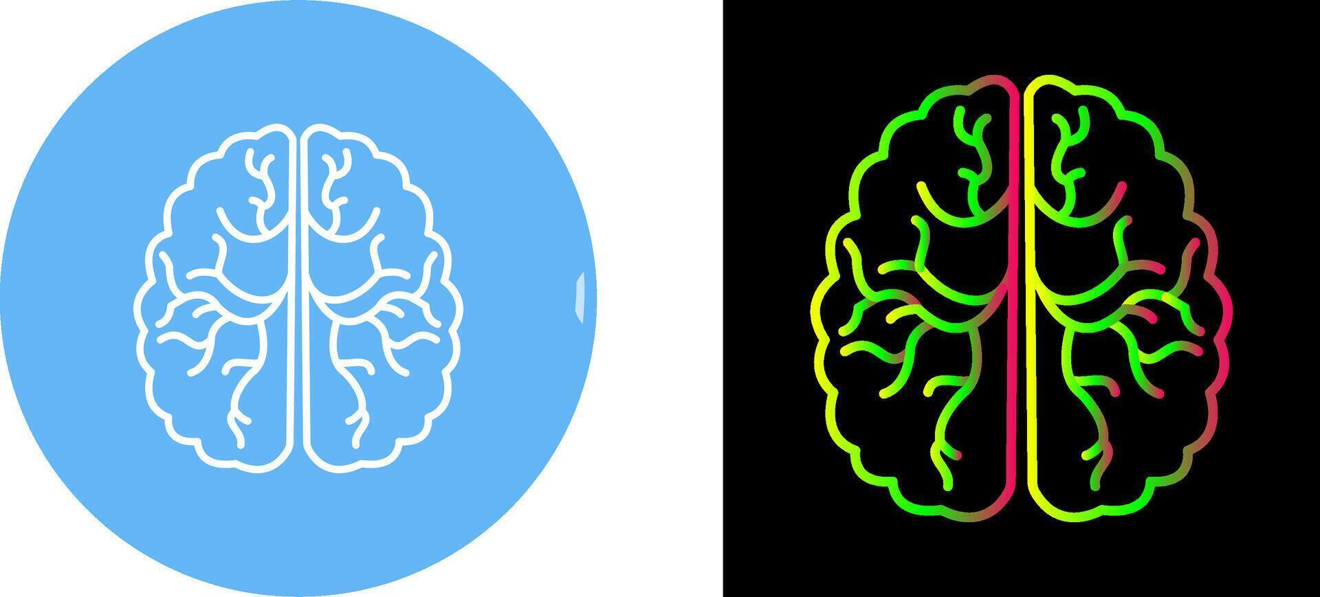 Brain Icon Design vector