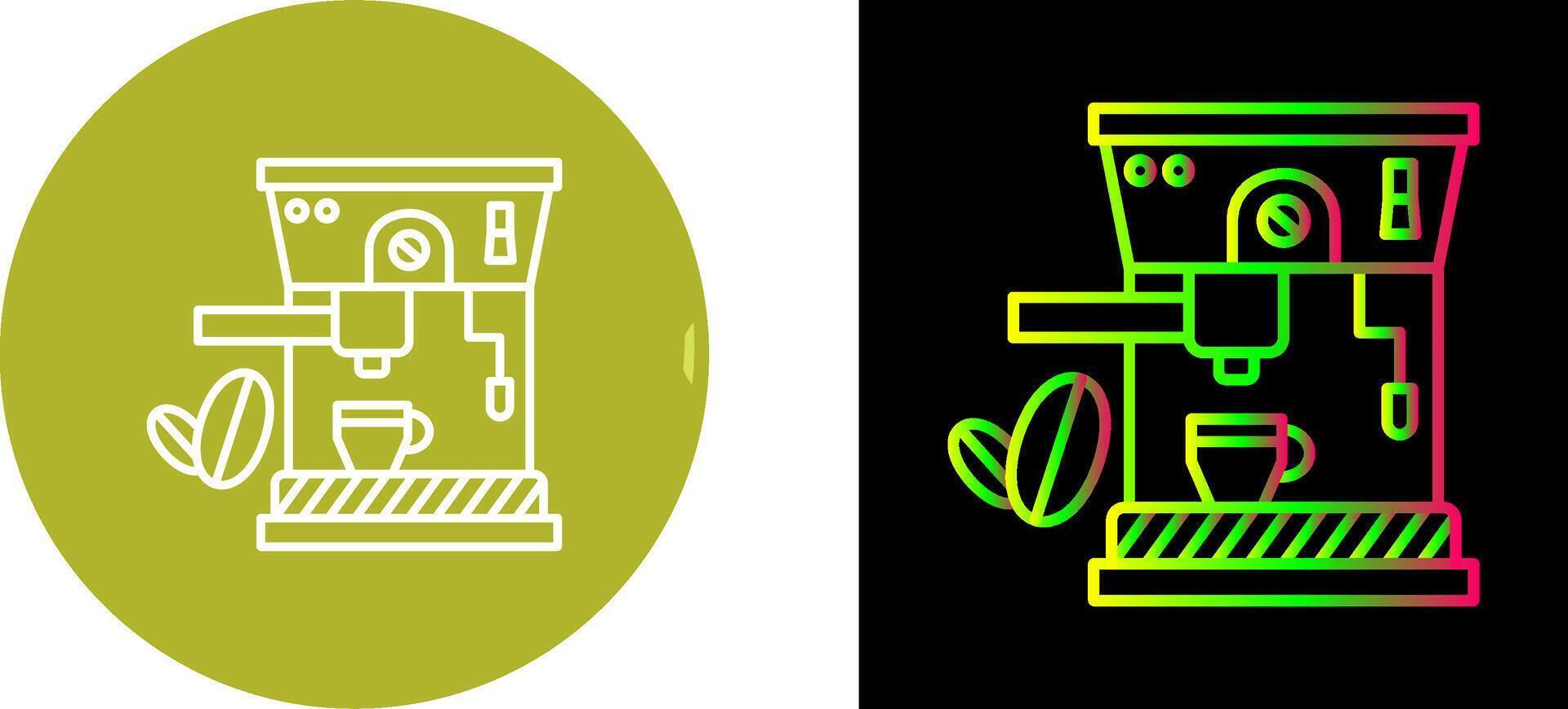Coffee Machine Icon Design vector