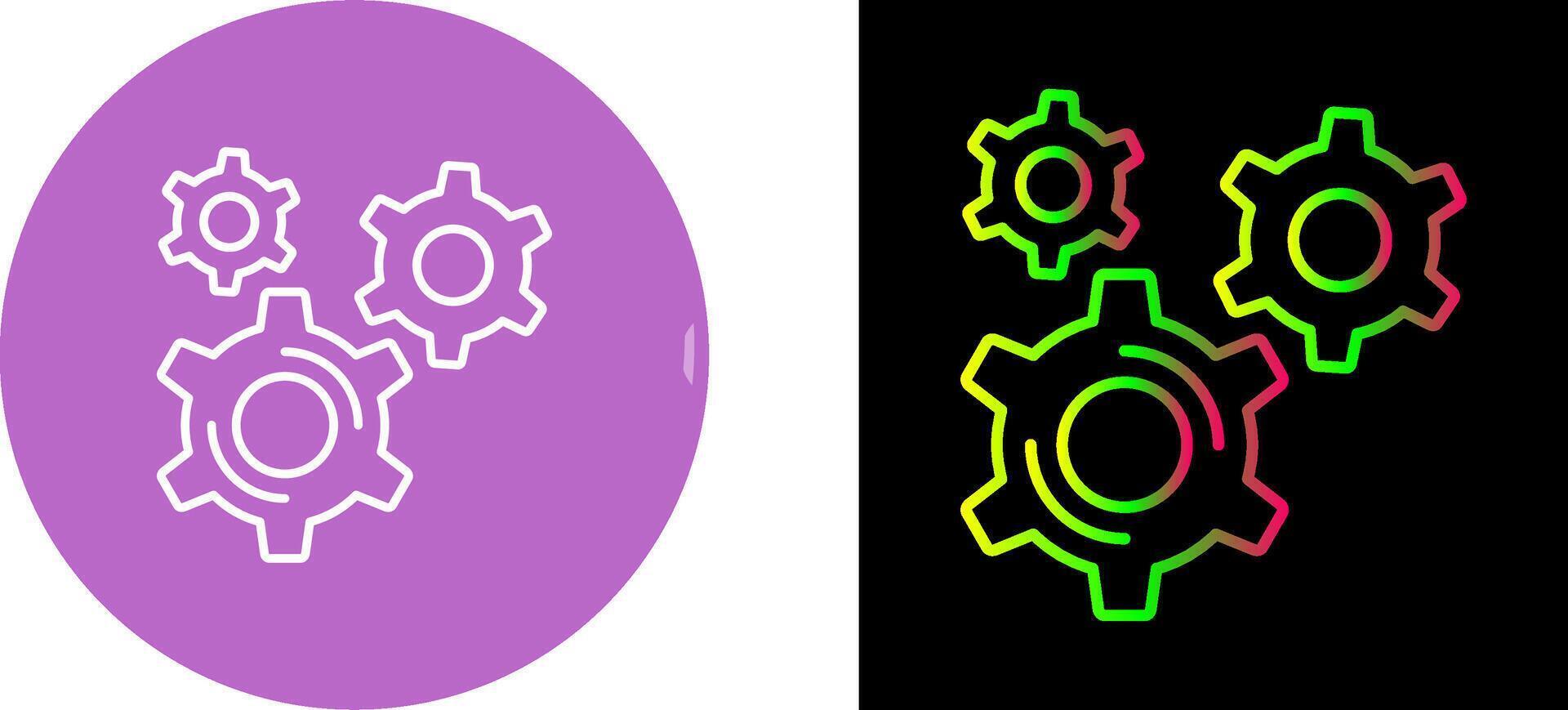 Gear Icon Design vector