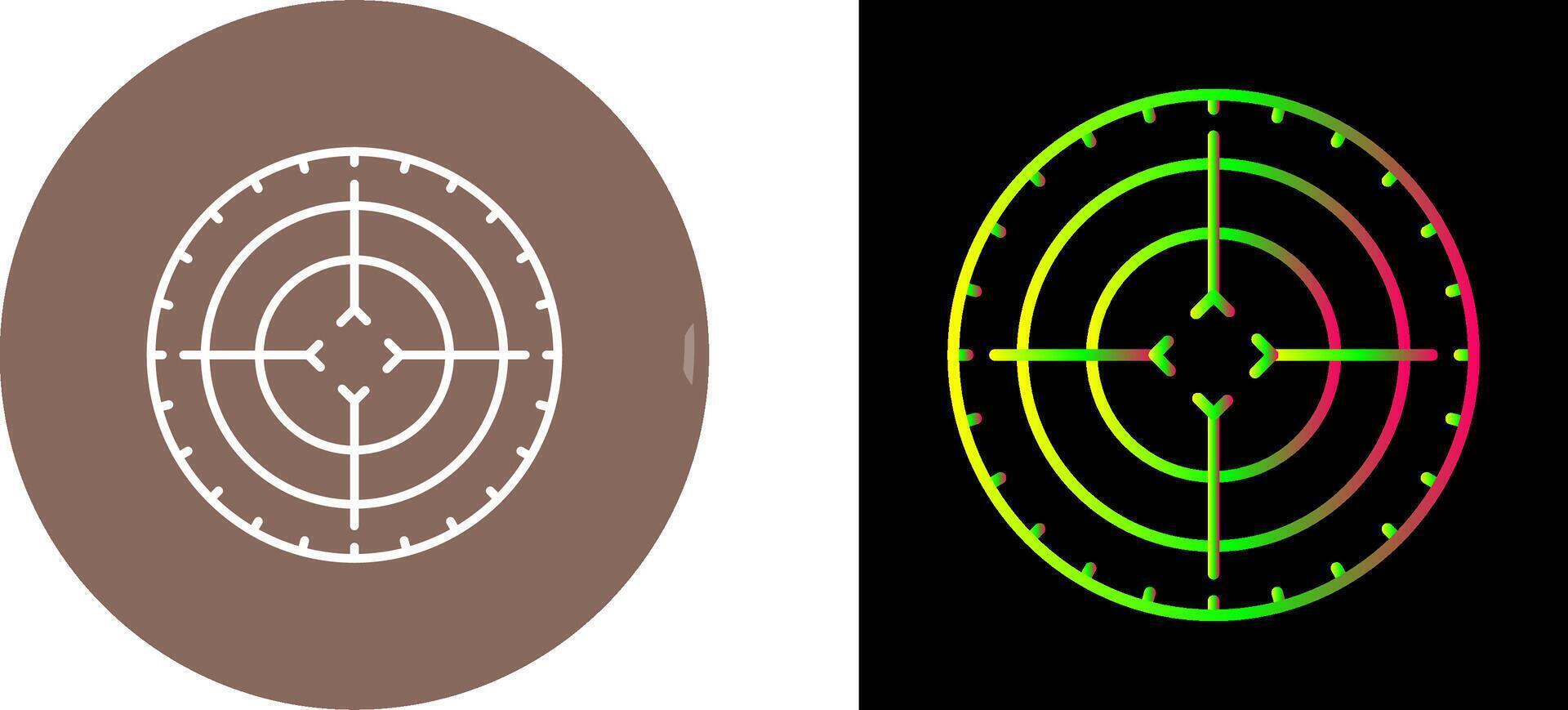 Target Icon Design vector
