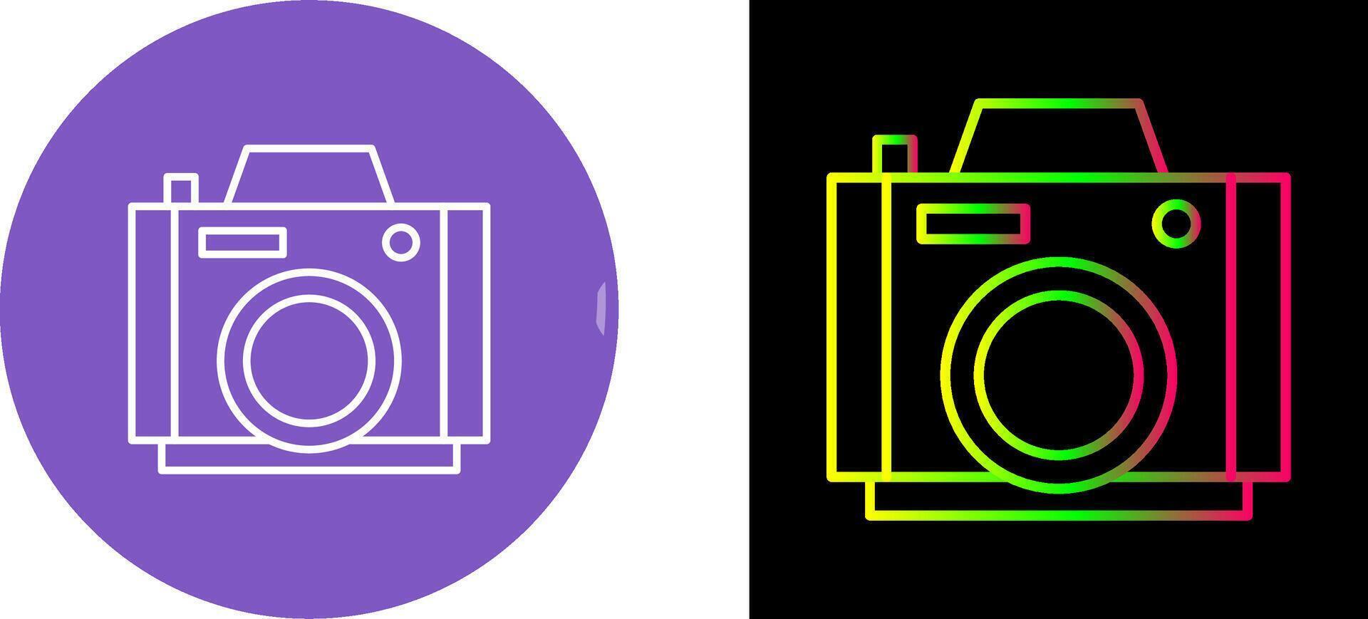 Photo Camera Icon Design vector