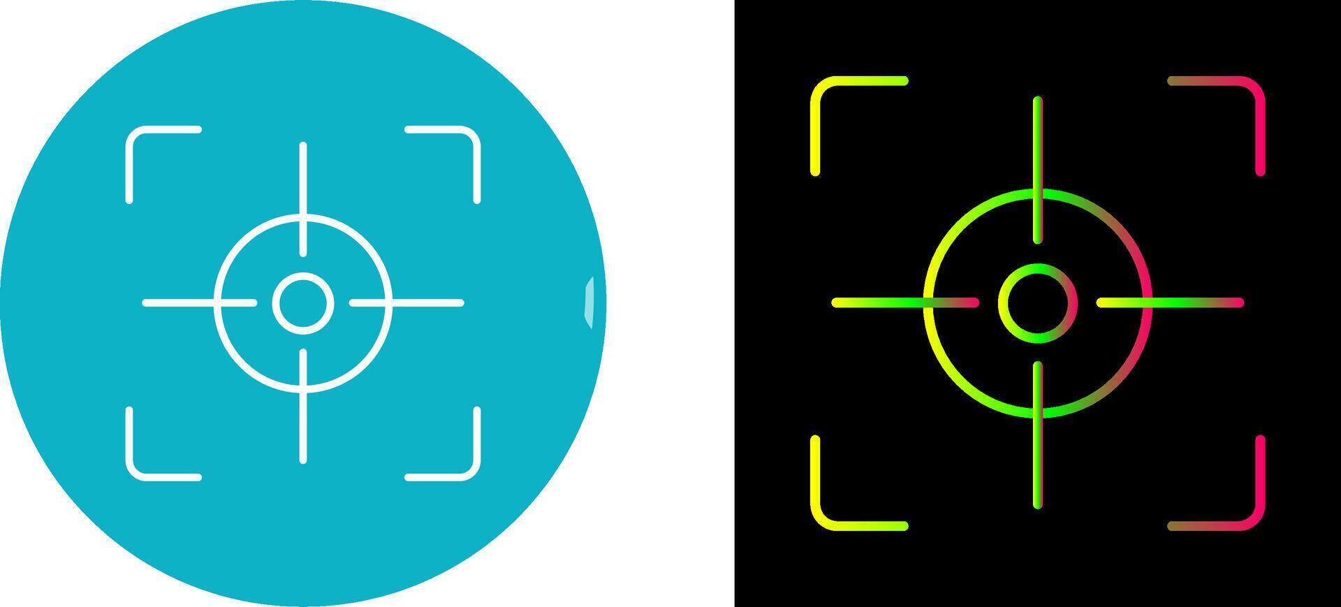 Focus Icon Design vector