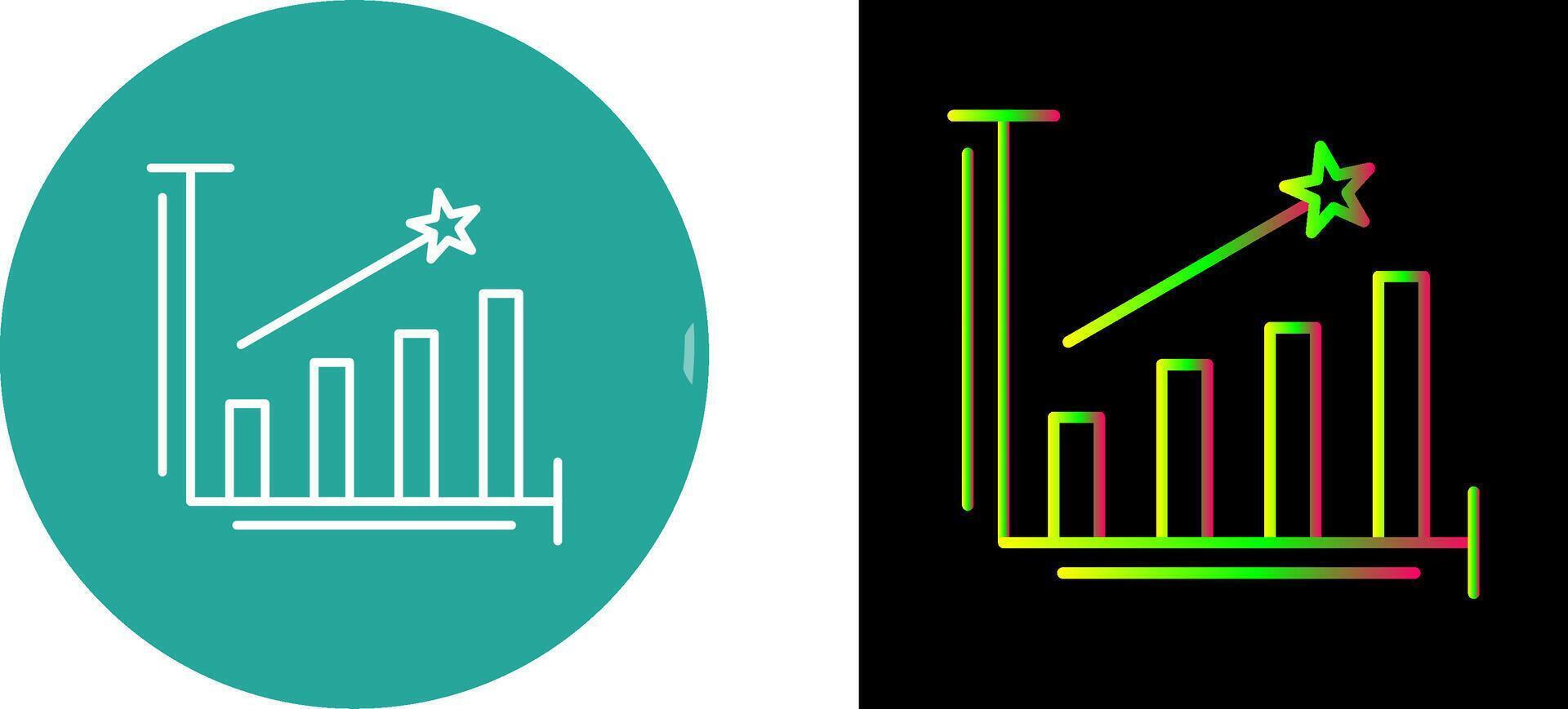 Line Bars Icon Design vector