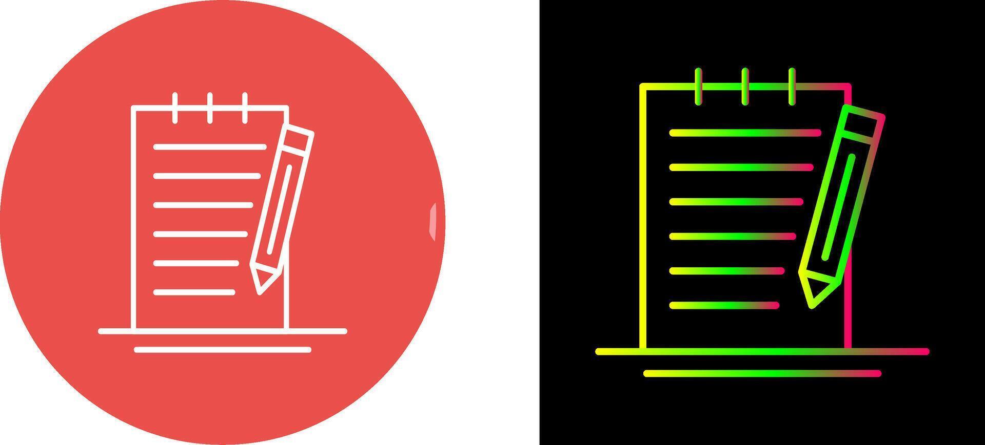 Check Up List Icon Design vector