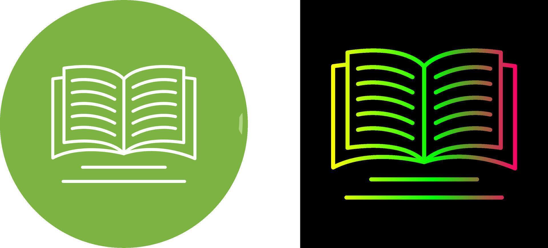 Book Icon Design vector