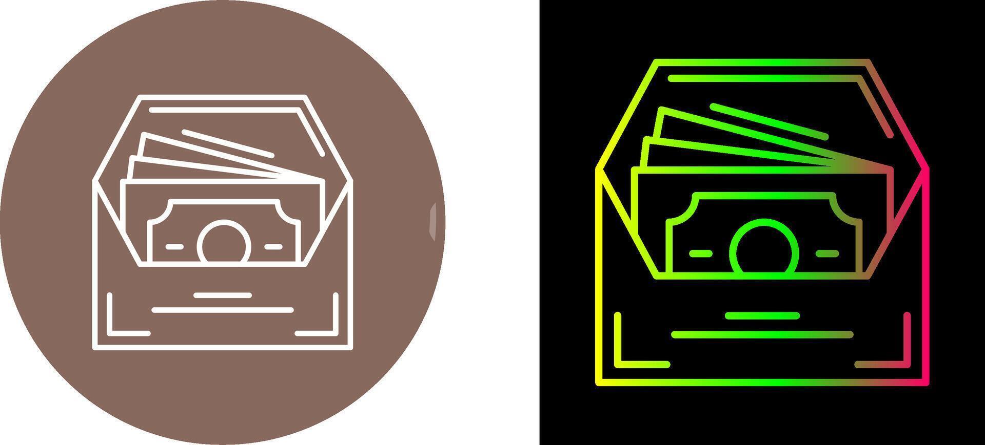 Salary Icon Design vector