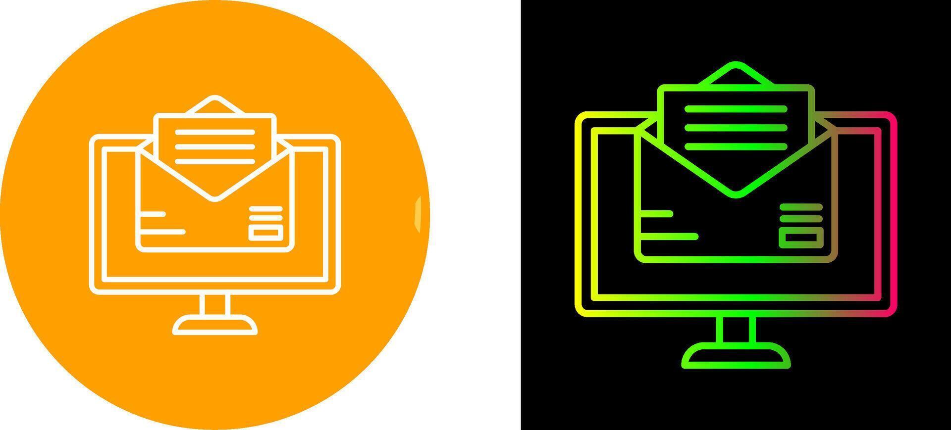 Mail Icon Design vector