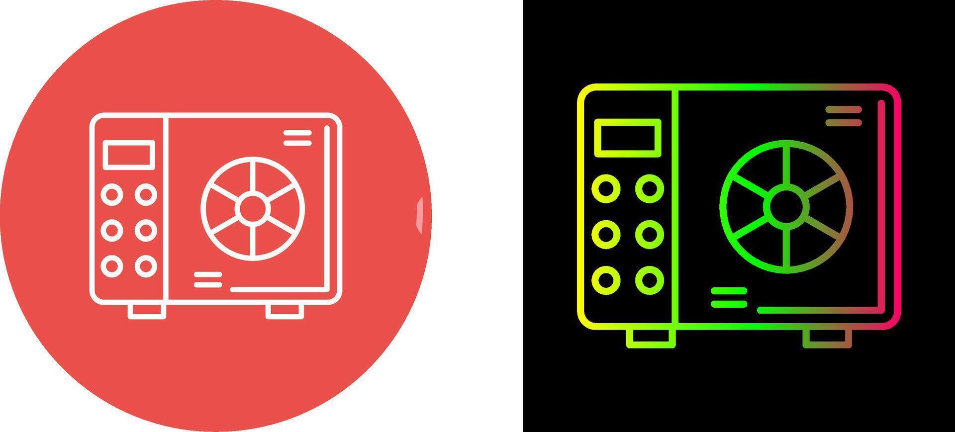 Safe Box Icon Design vector