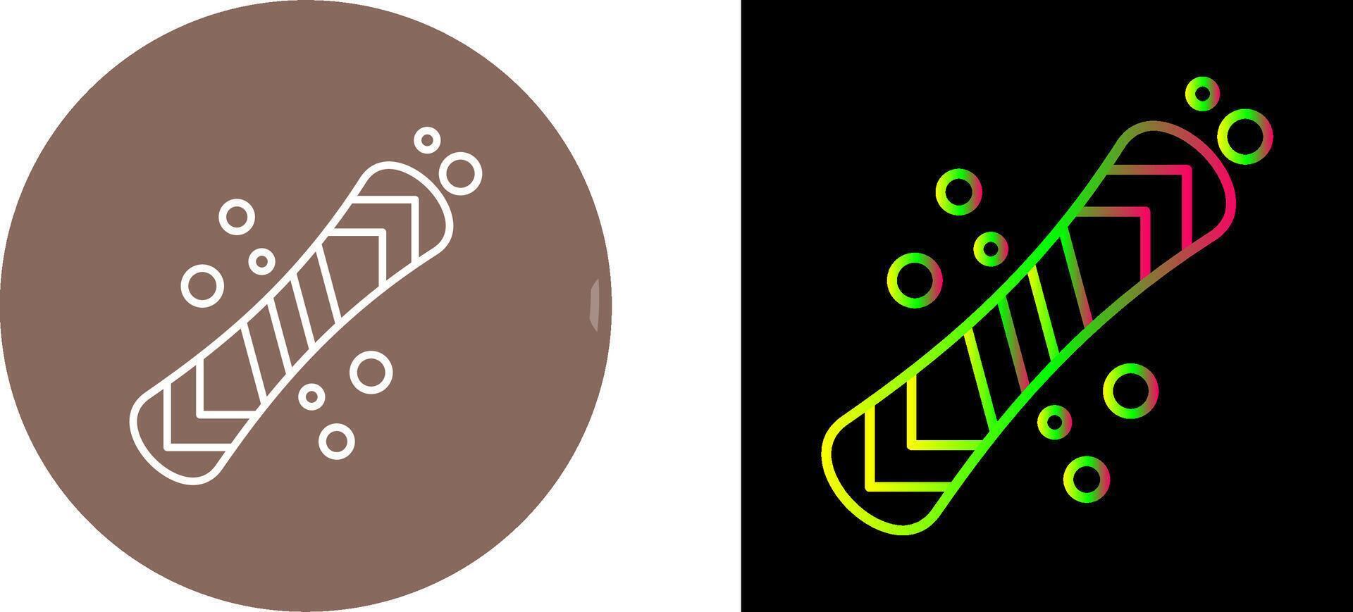 Snowboard Icon Design vector