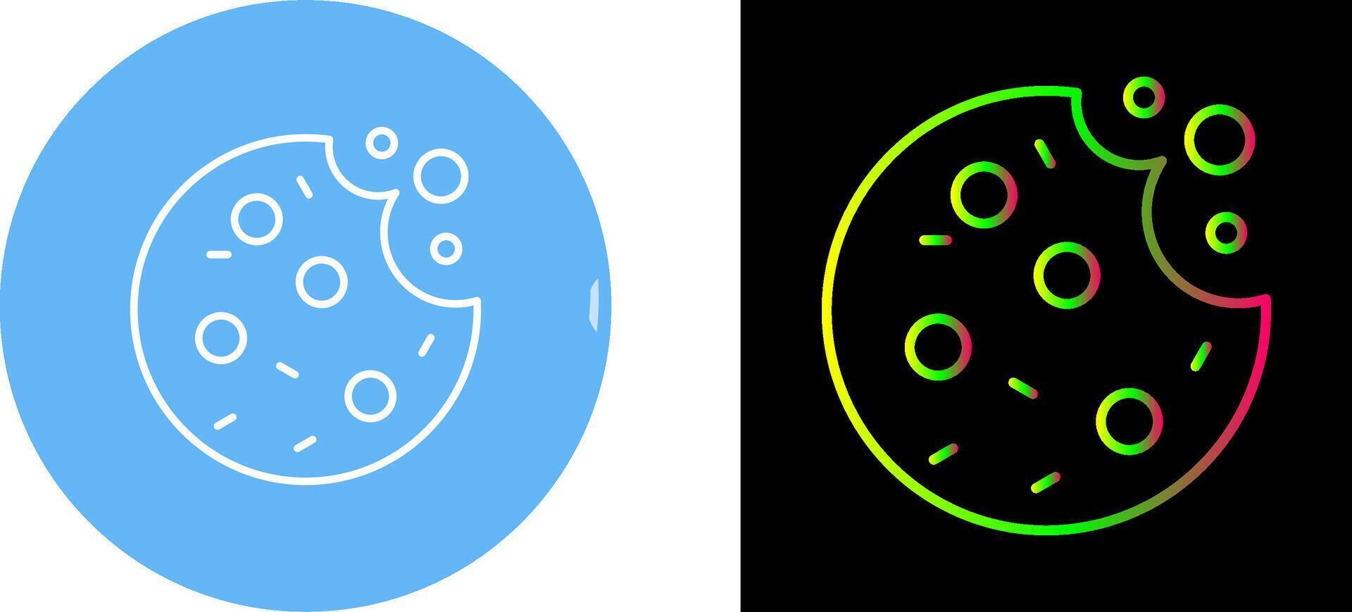 Cookie Icon Design vector