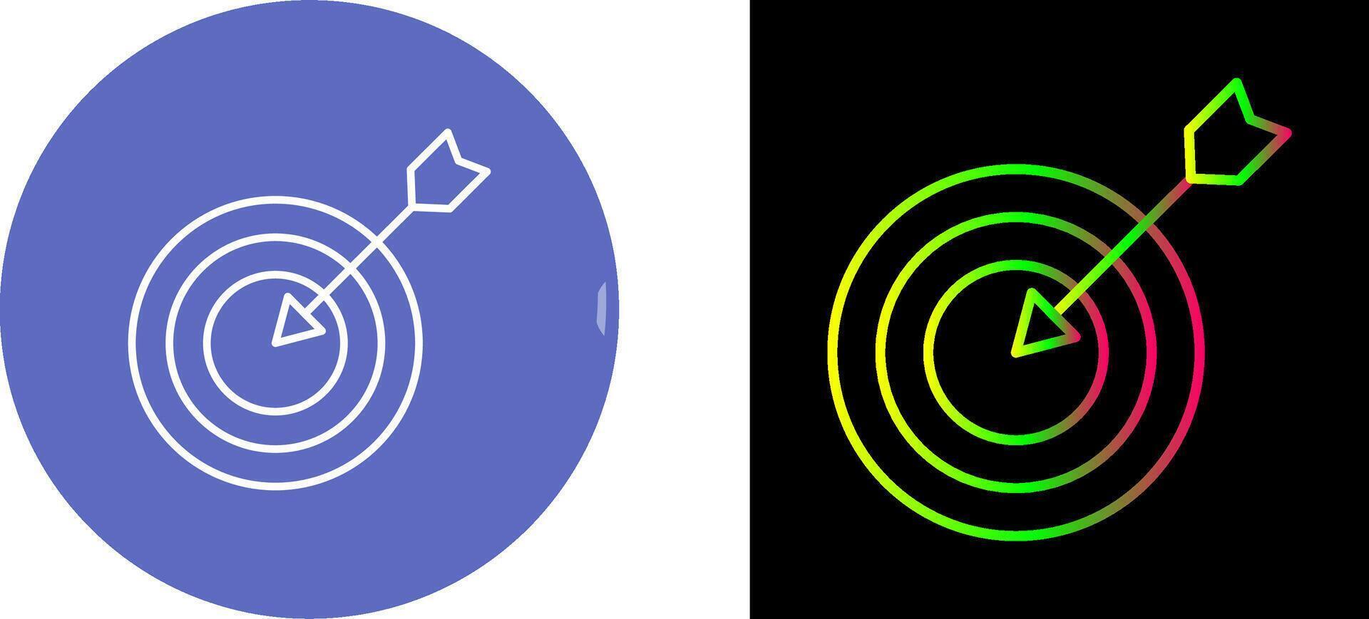 Goal Icon Design vector