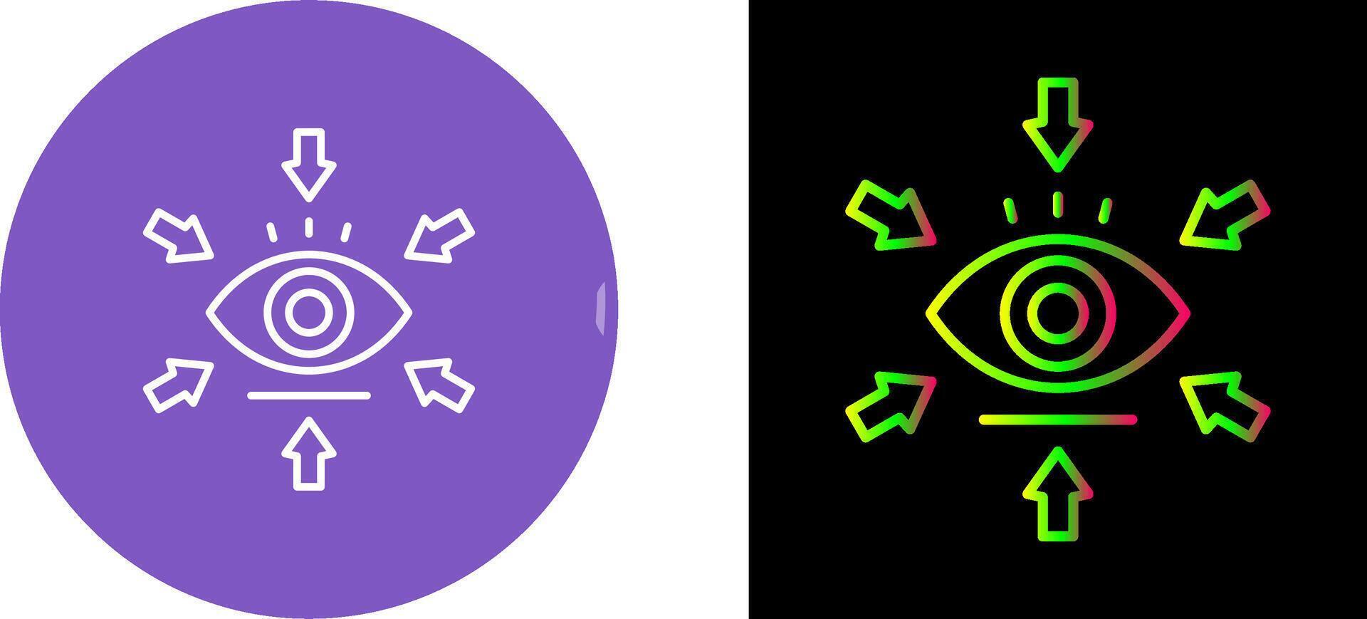 Visualization Icon Design vector