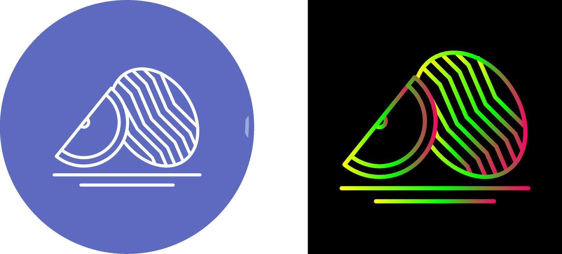 Watermelon Icon Design vector