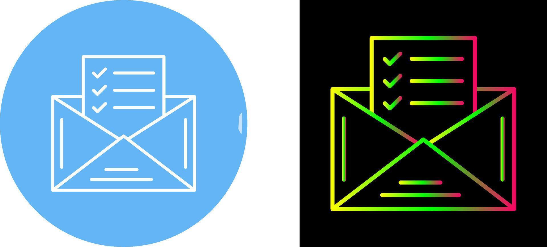 Check List Icon Design vector
