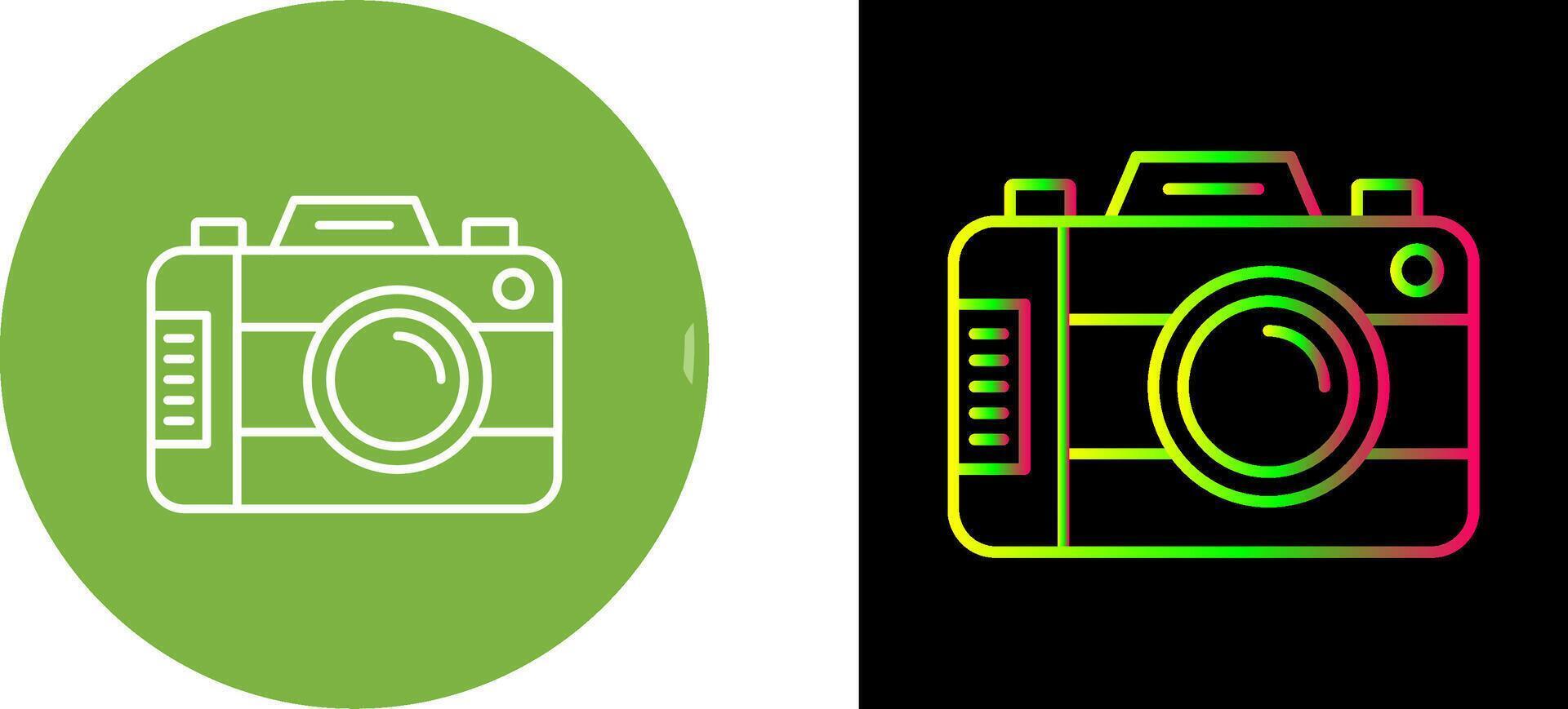 Digital Camera Icon Design vector