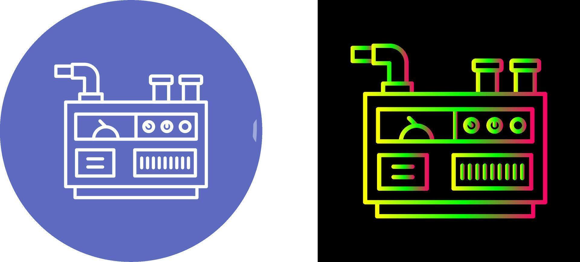 Generator Icon Design vector