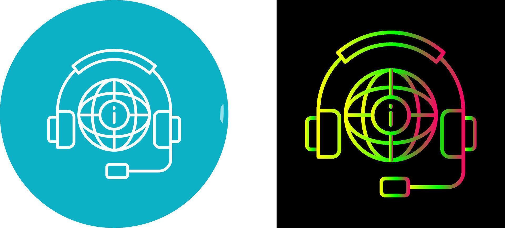 Call Center Icon Design vector