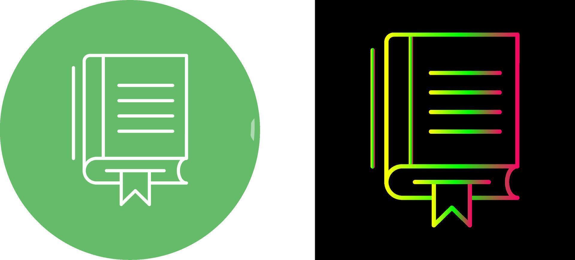 Book Icon Design vector