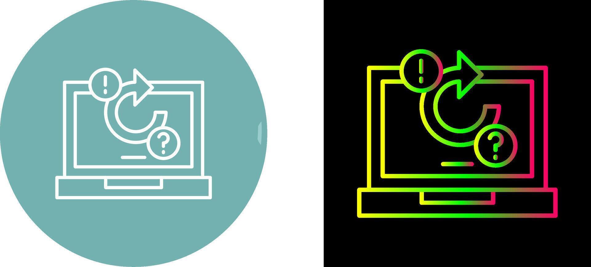Problem solving Icon Design vector