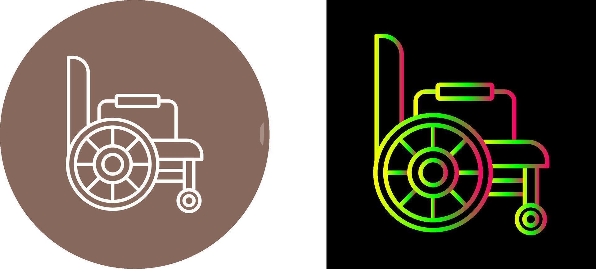 Wheelchair Icon Design vector