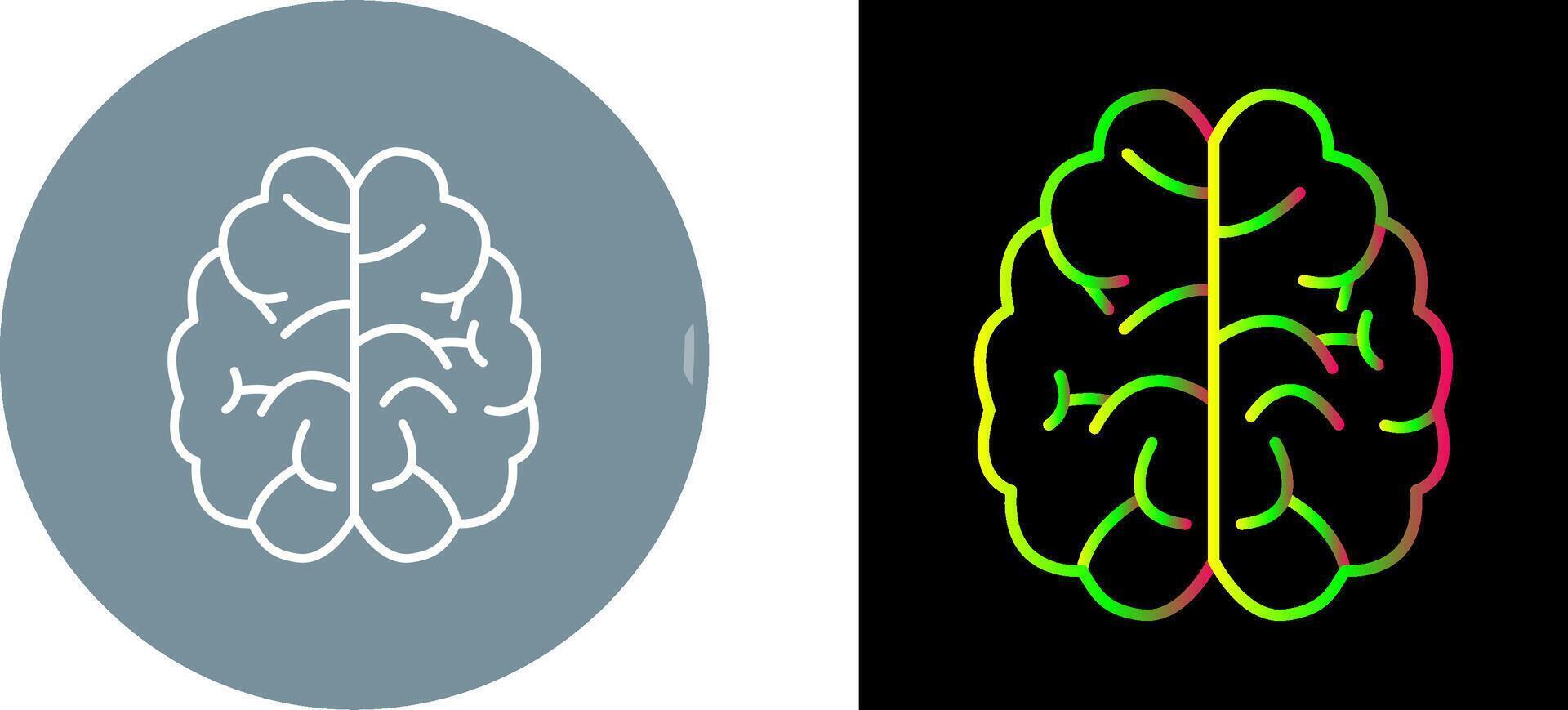 Brain Icon Design vector