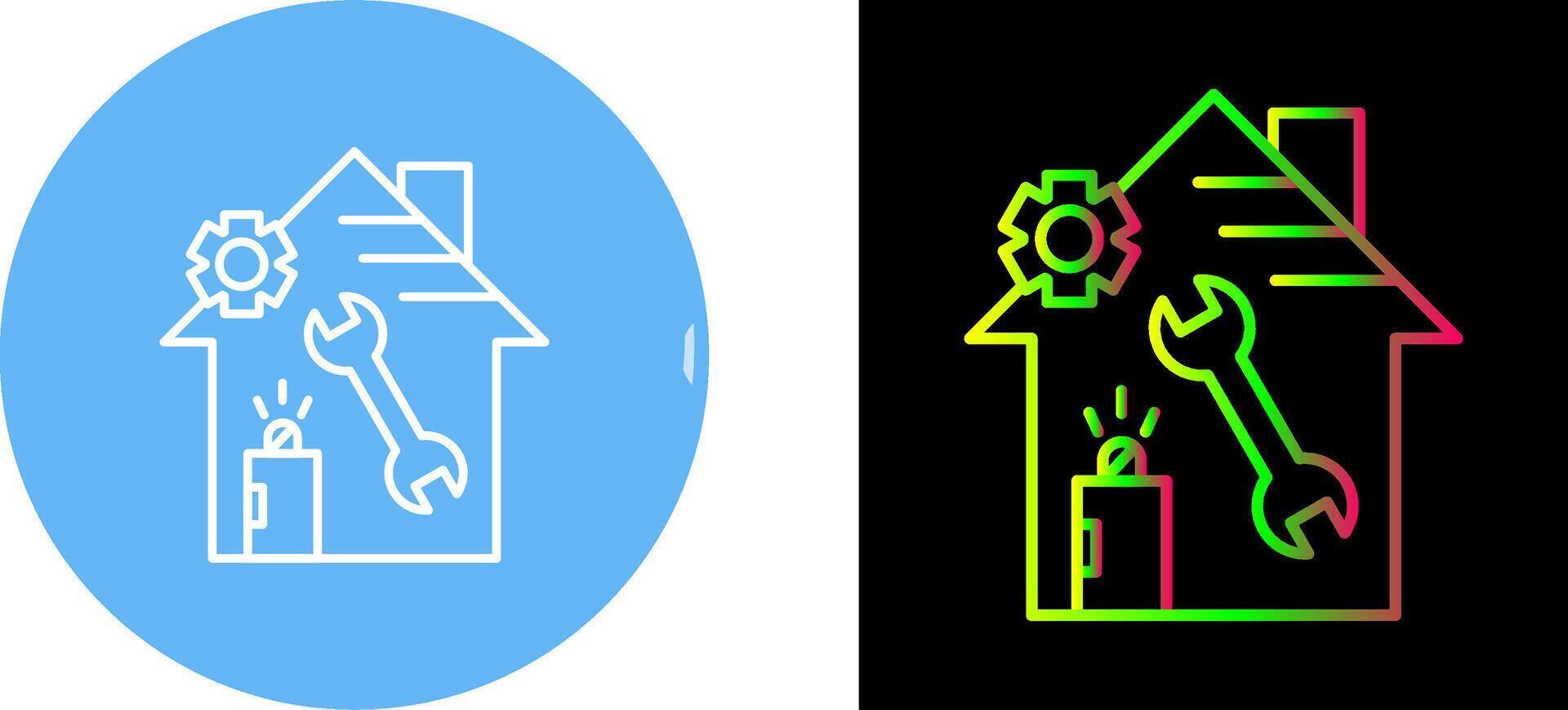 home repair Icon Design vector