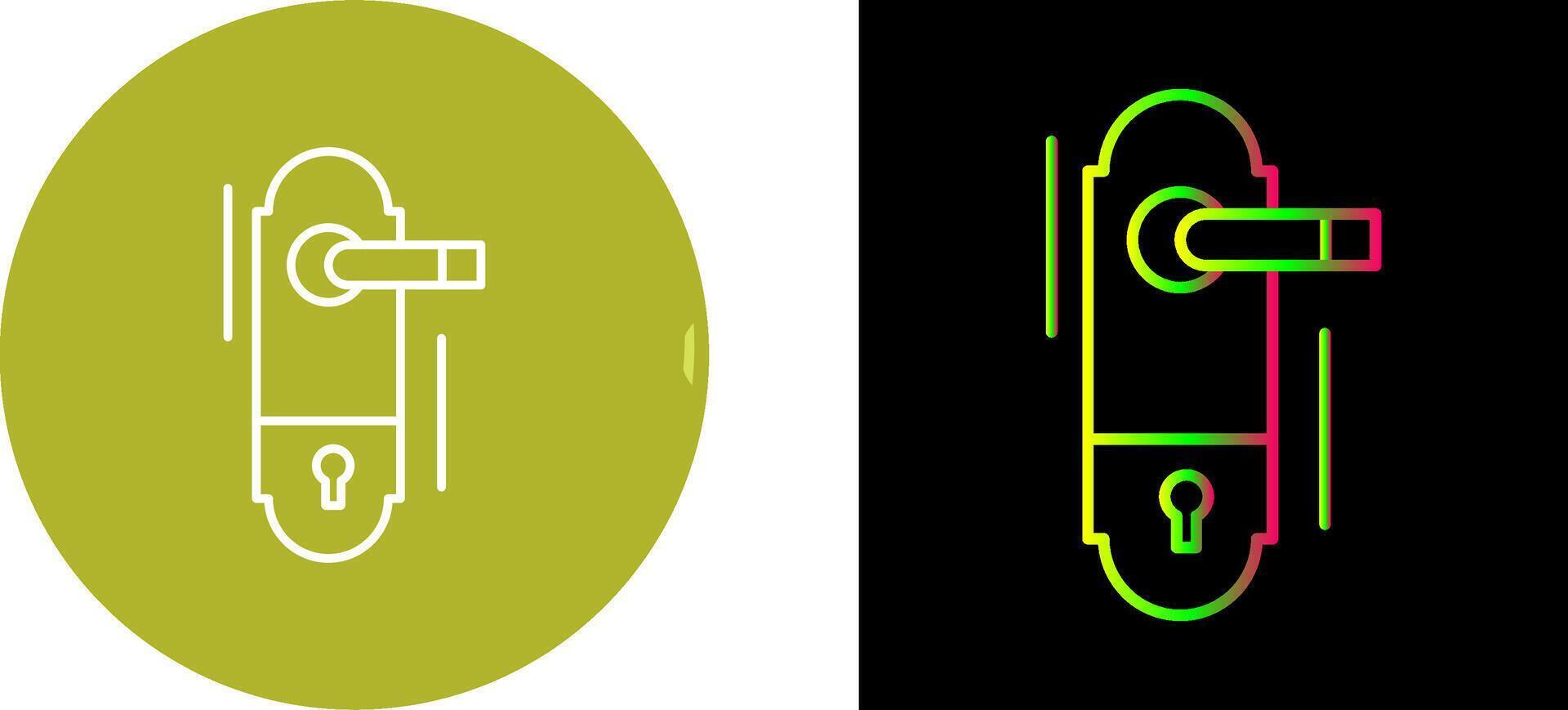 Doorknob Icon Design vector