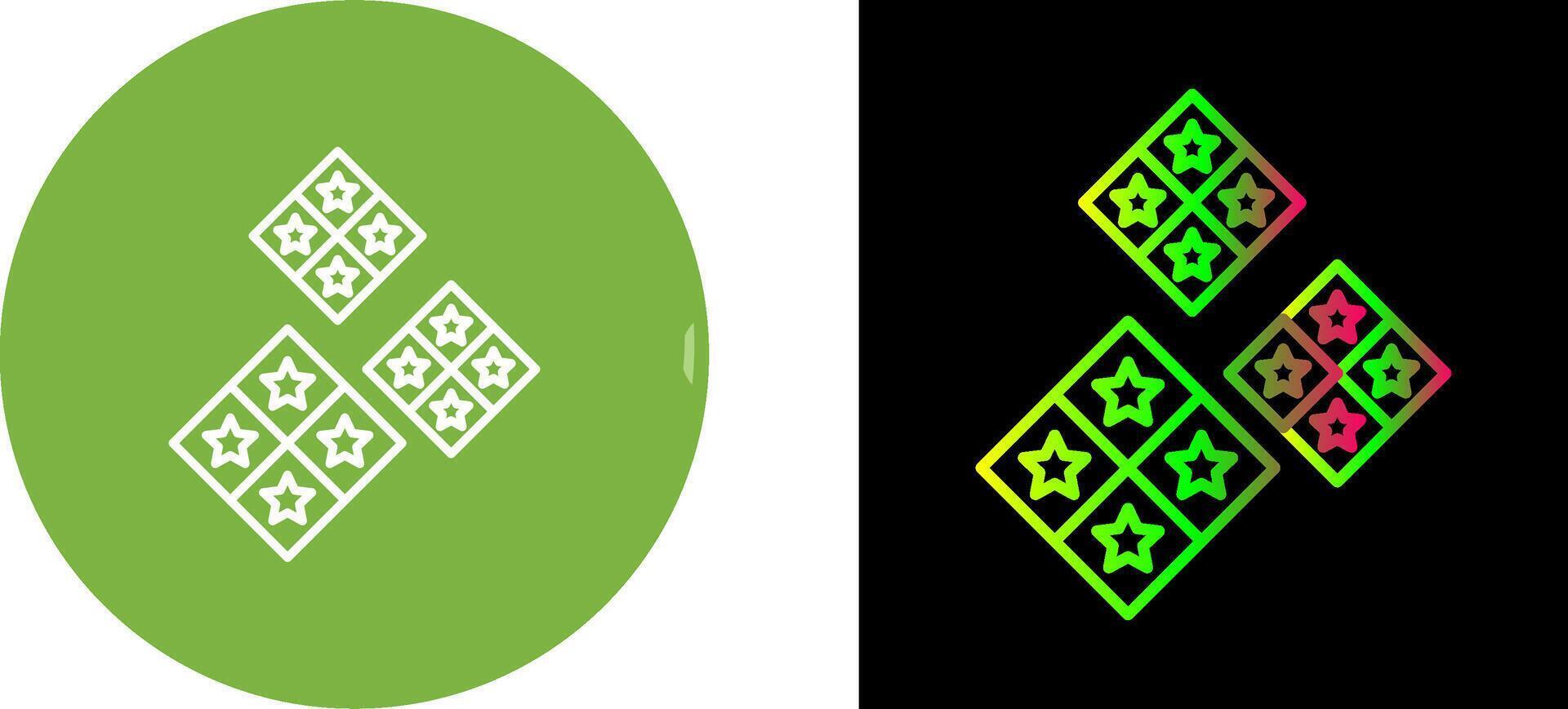 Tiles Icon Design vector