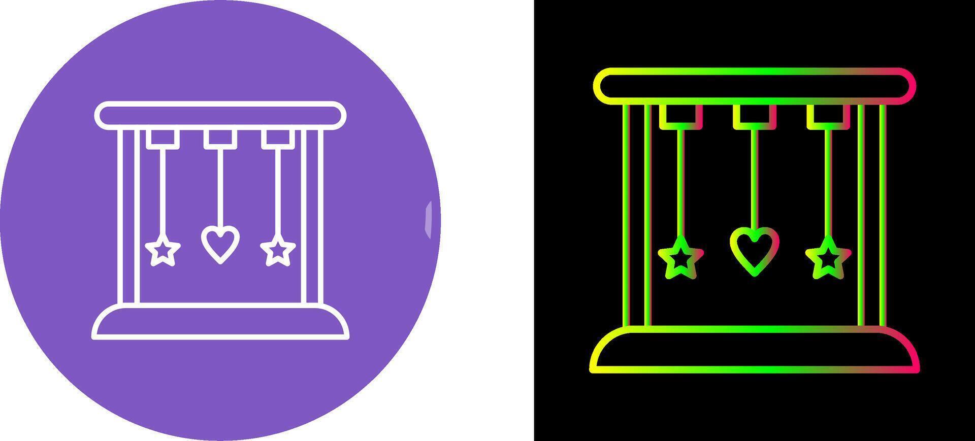 Cradle Icon Design vector
