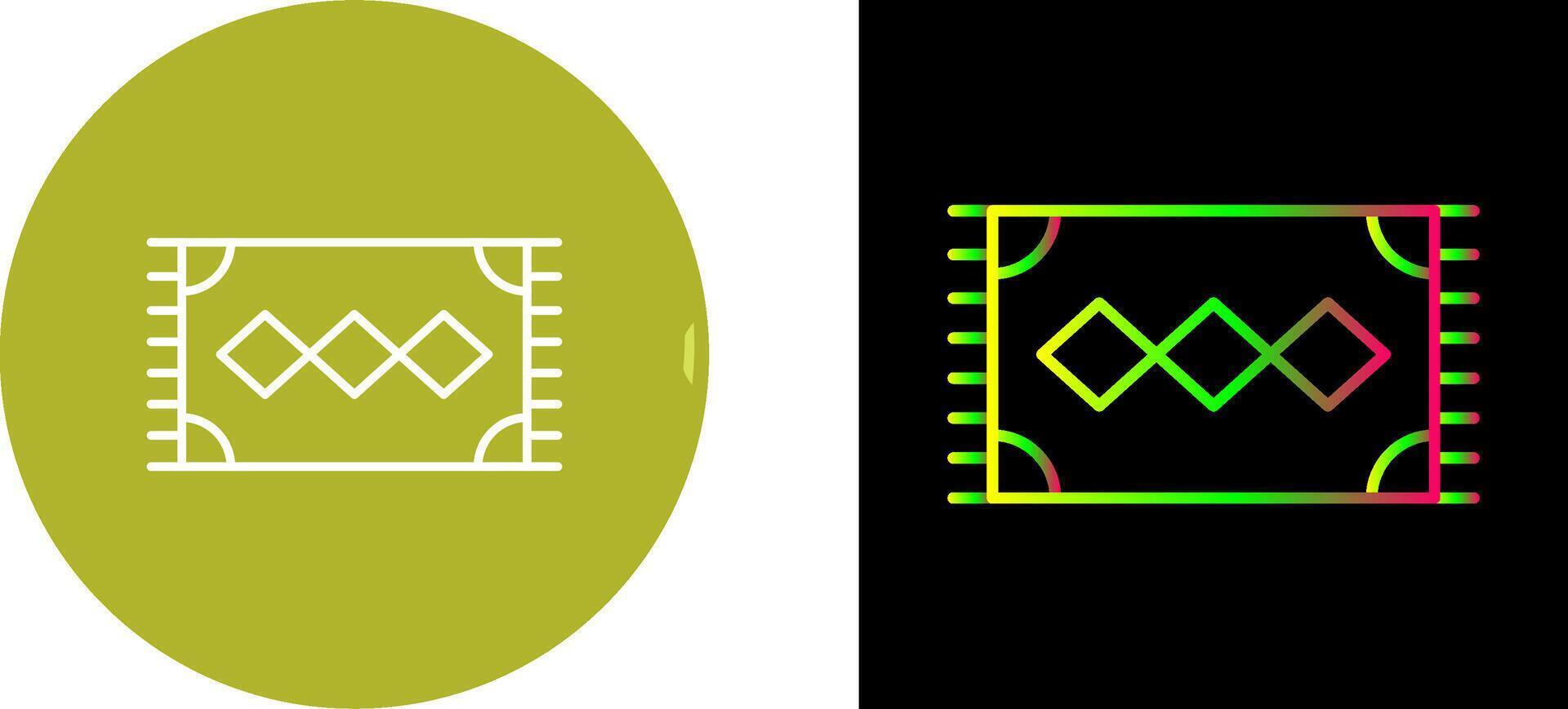 Rug Icon Design vector