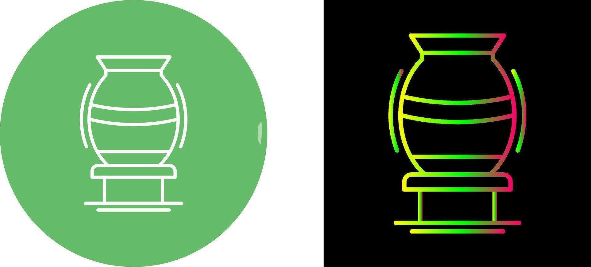 vase Icon Design vector
