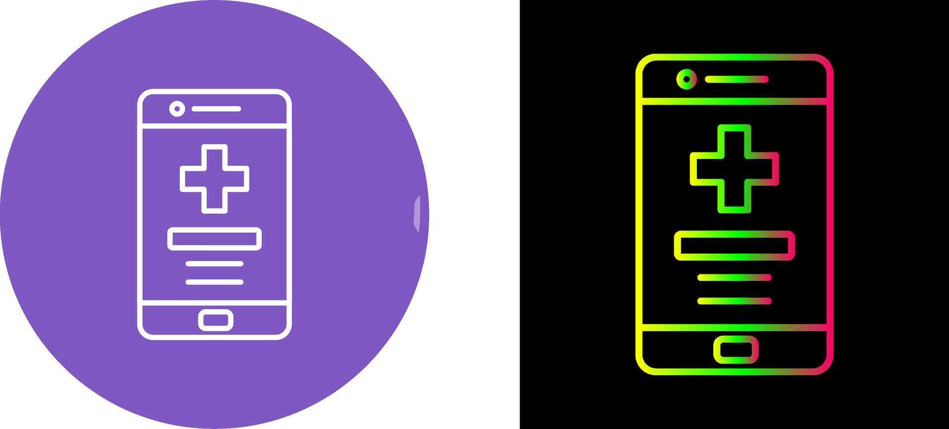 Medical App Icon Design vector