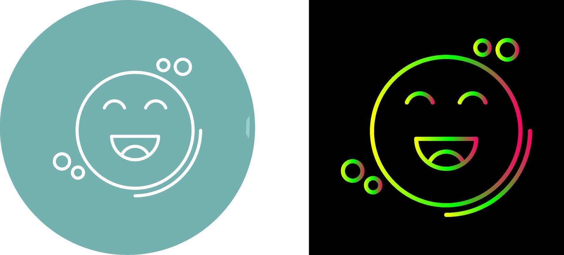 Happiness Icon Design vector