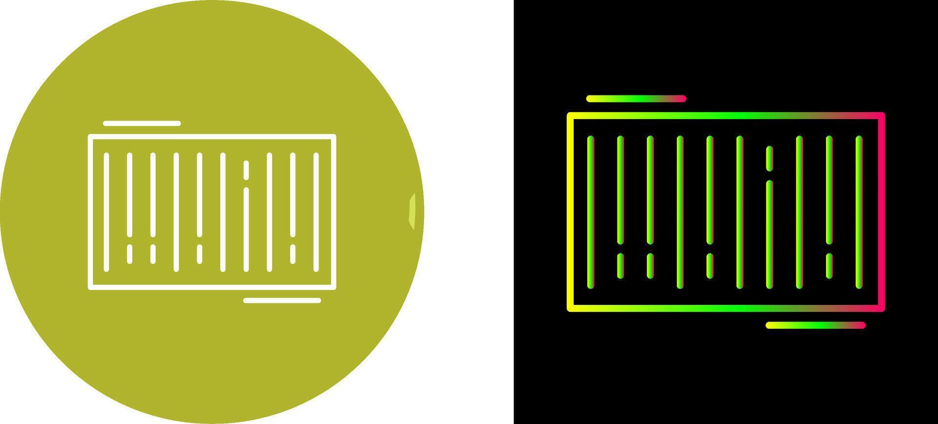 Barcode Icon Design vector