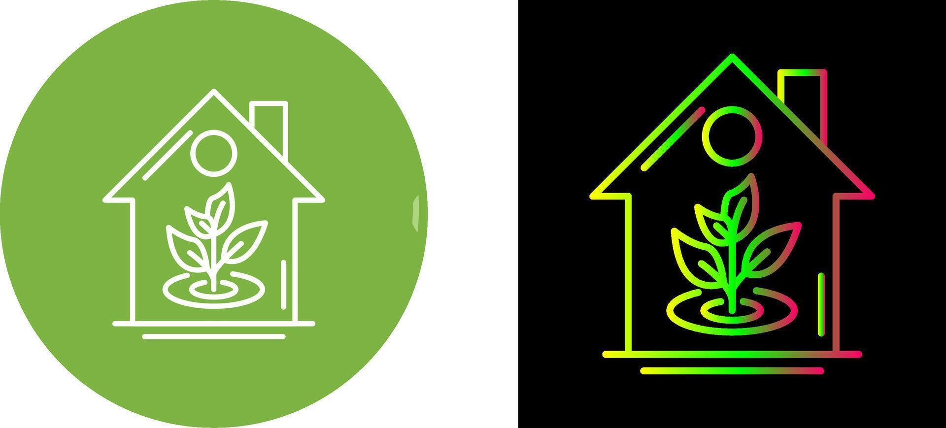 Plant Icon Design vector