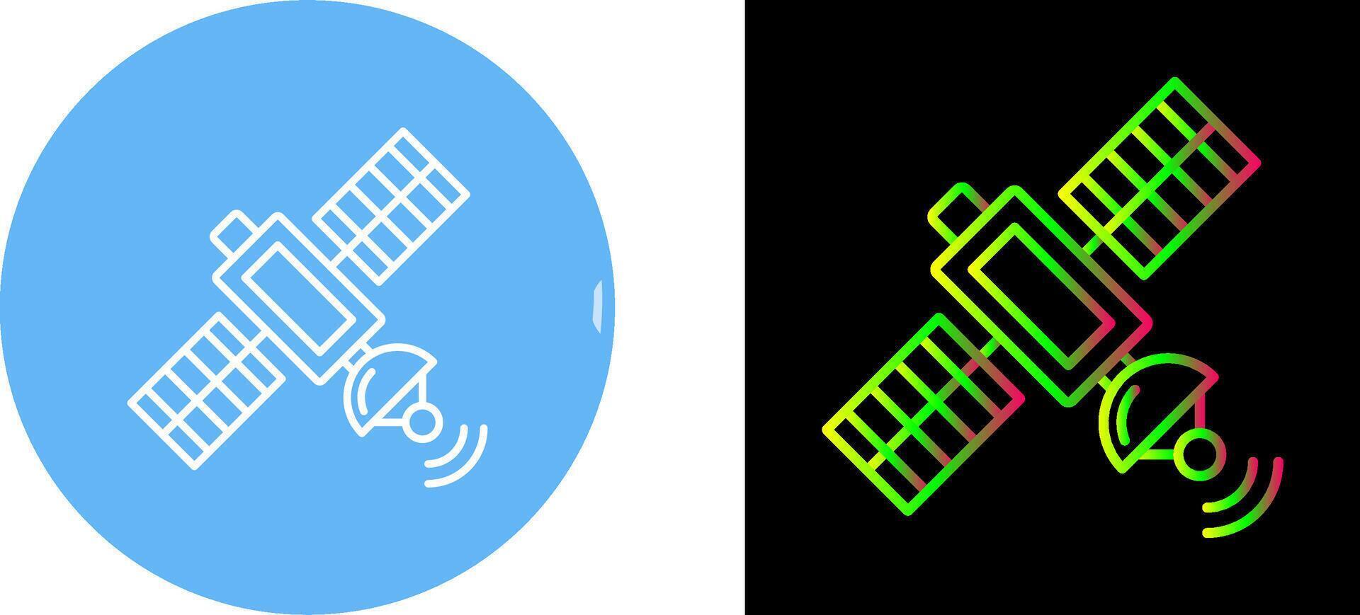 Satelite Icon Design vector