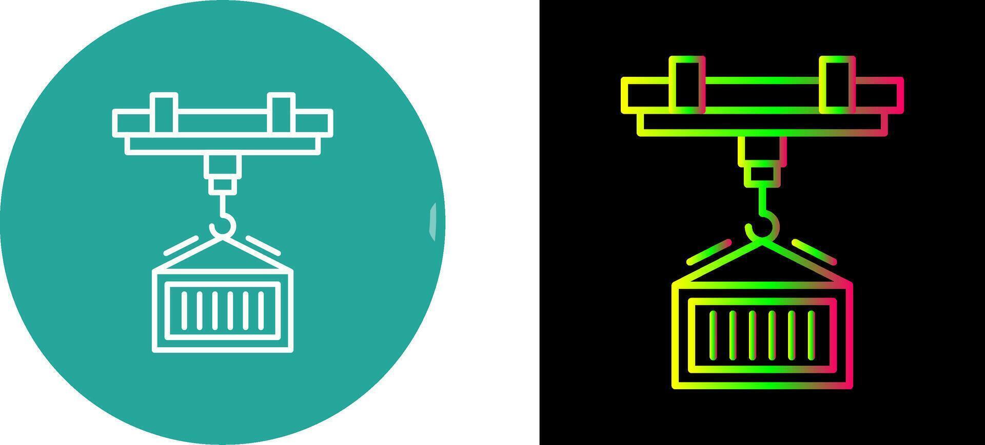 Crane Icon Design vector