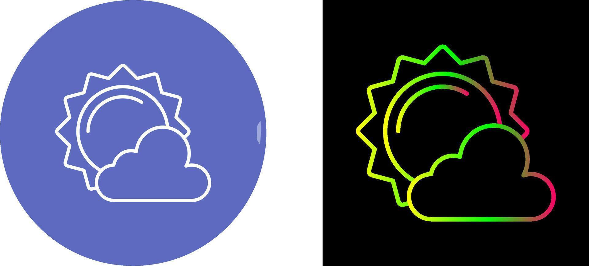 Sun Icon Design vector