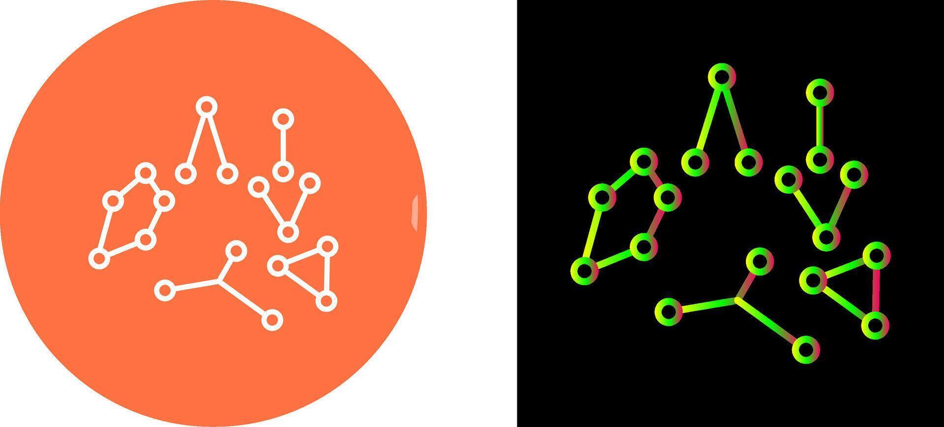 Constellation Icon Design vector