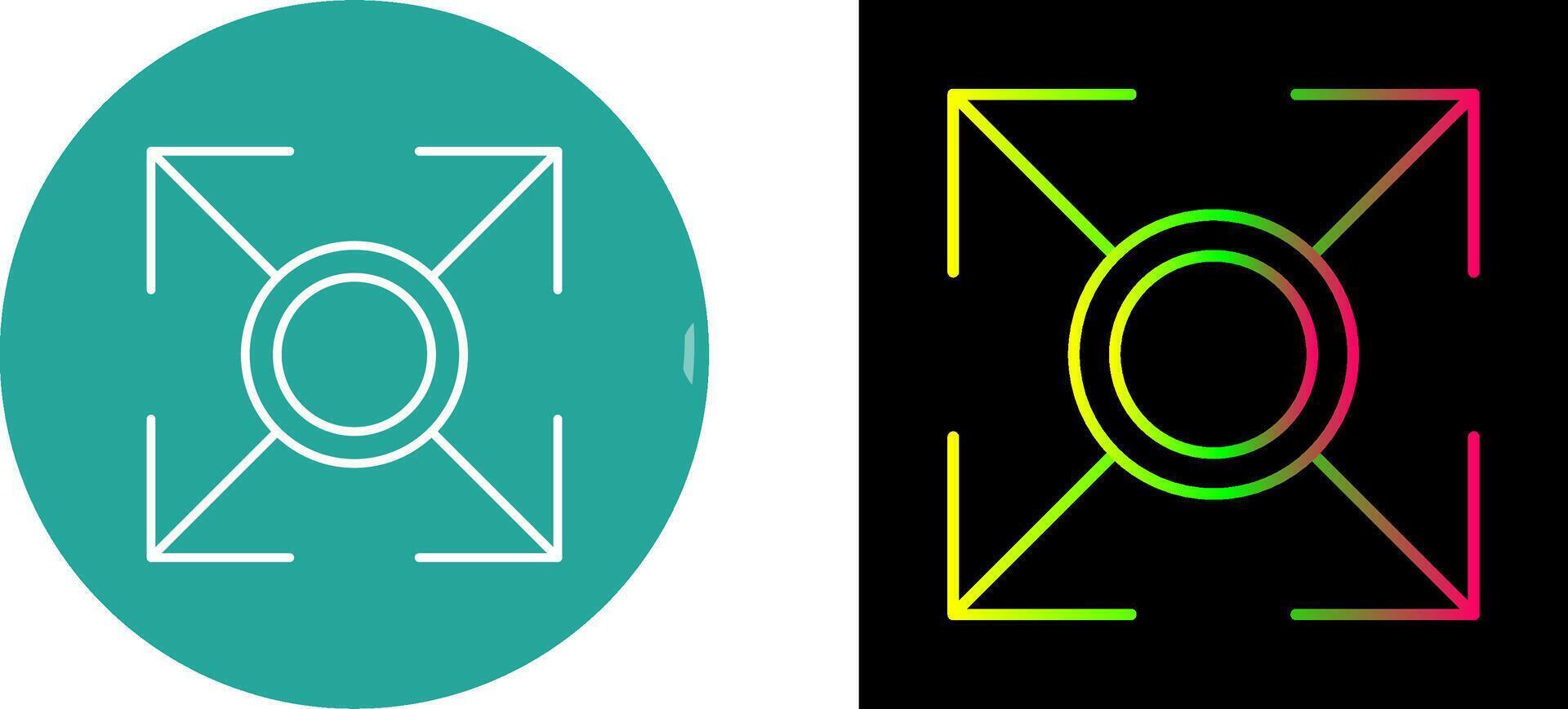 Expand Icon Design vector