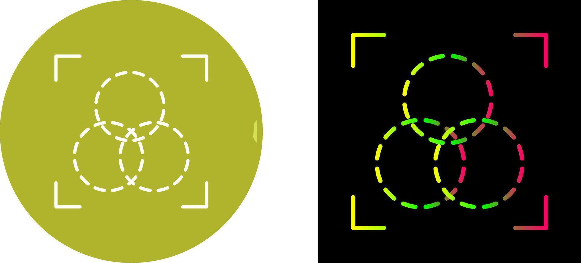 Intersection Icon Design vector
