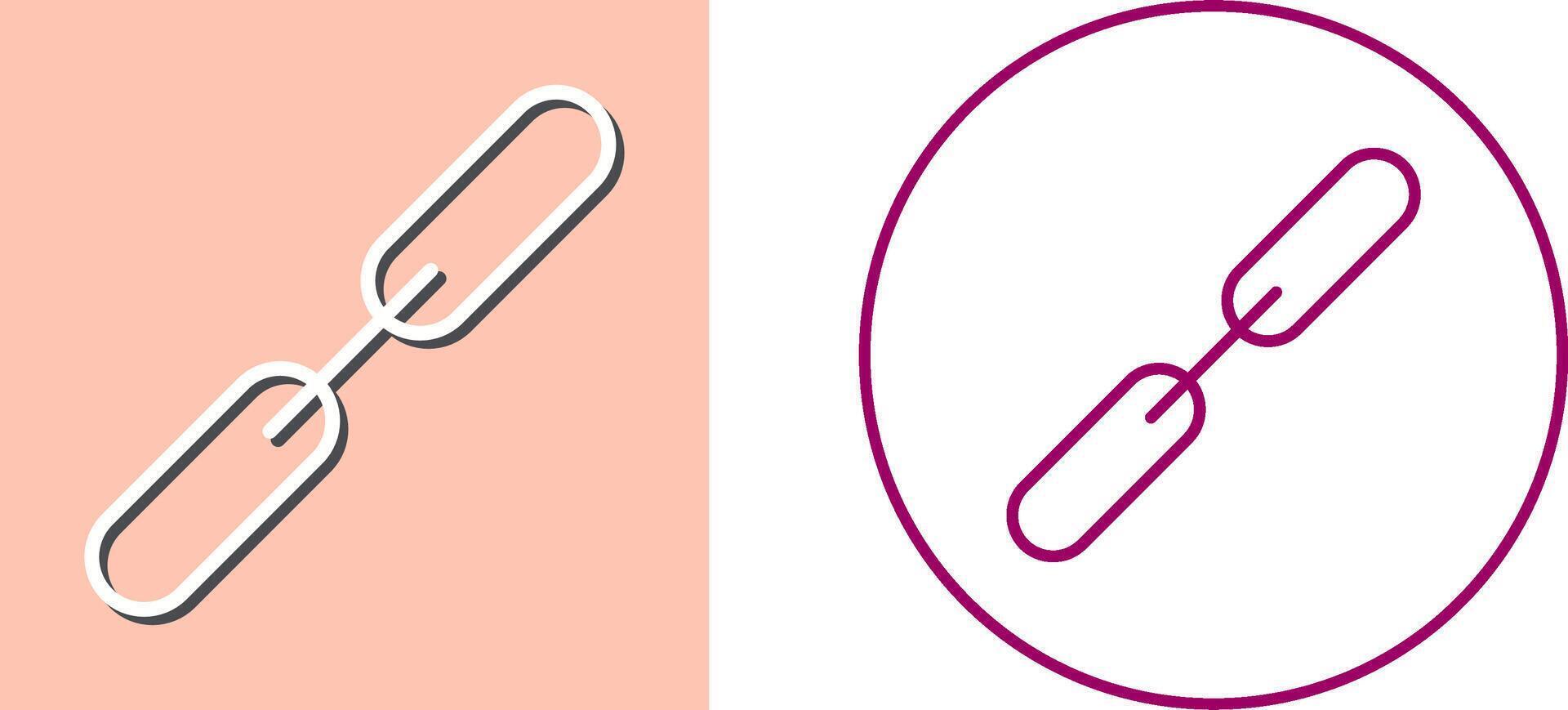 Link Building Icon Design vector