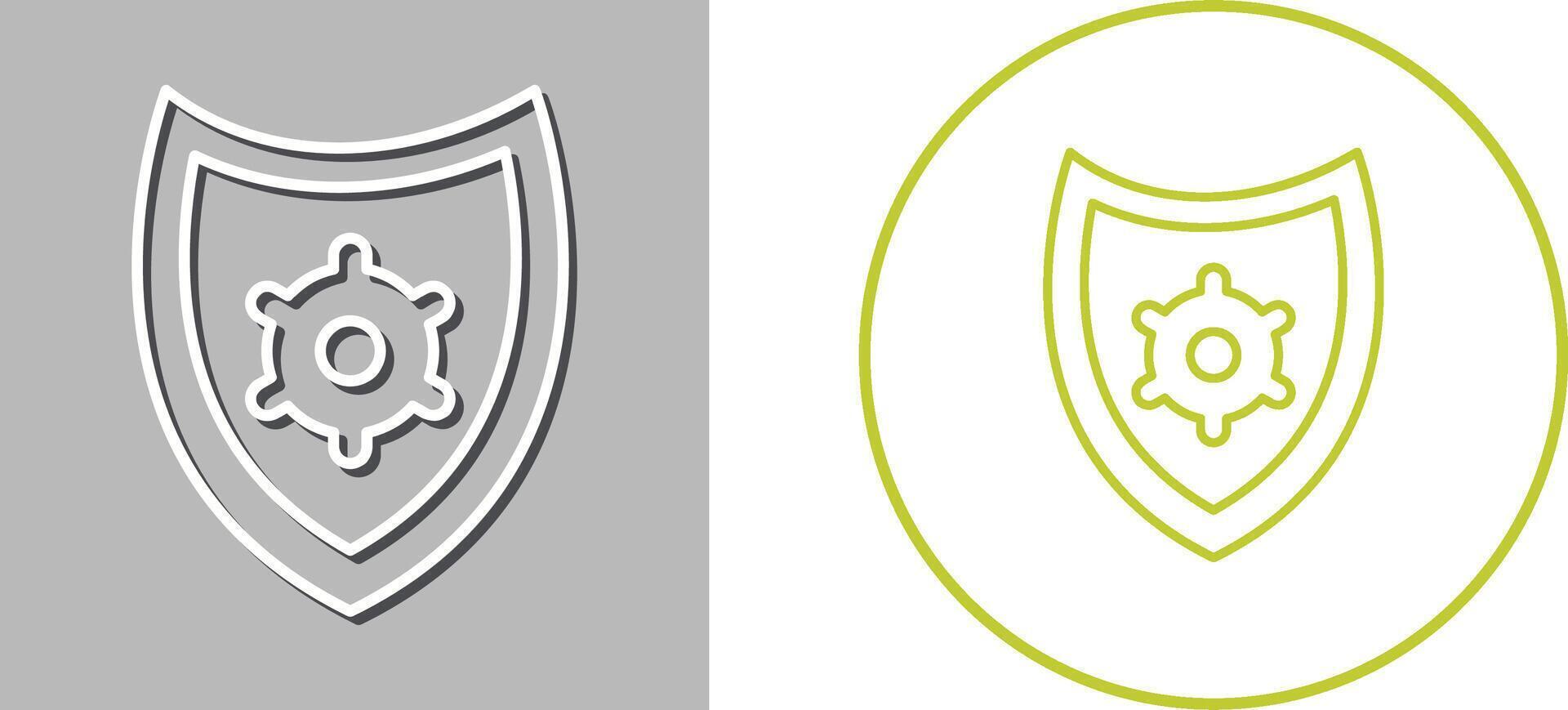 Security Settings Icon Design vector
