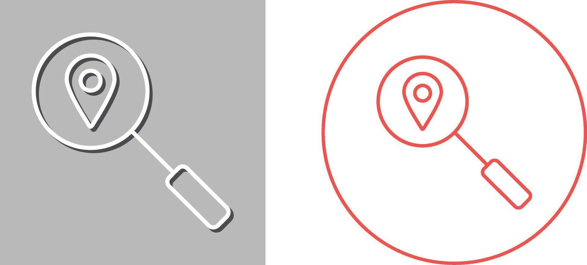 Unique Tracking Services Icon Design vector