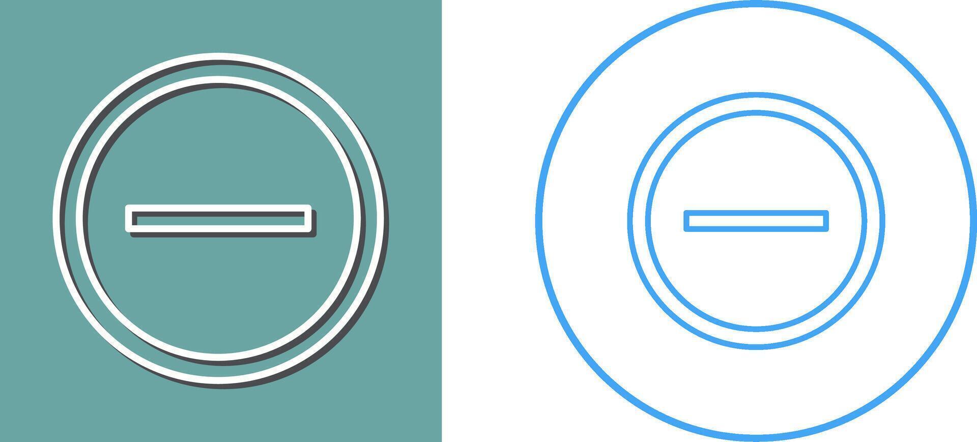 Entry Prohibited Icon Design vector